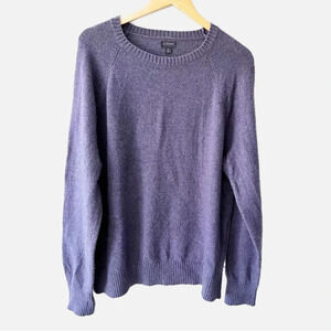J. Crew Supersoft Lambswool Blend Preppy Business Casual Crewneck Sweater XL